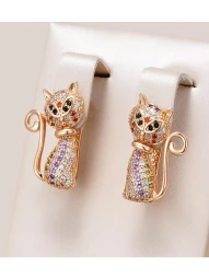 Серьги Киса