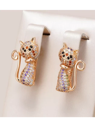 Серьги Киса
