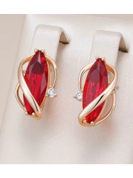 Серьги кристалы