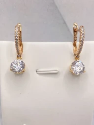 Серьги круги