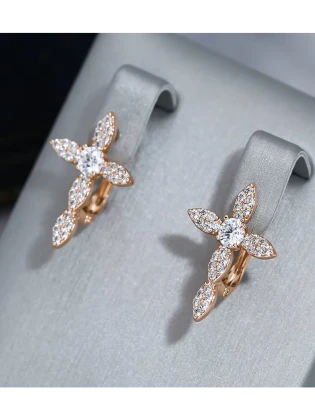 Серьги кресты