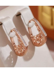 Серьги Узорные Бока