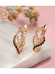 Серьги бижутерия Симметричные