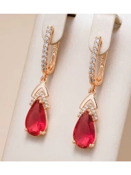 Серьги капли
