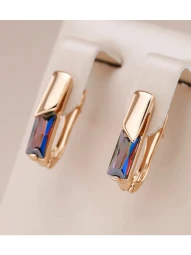 Серьги разноцветные