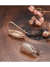 Серьги корзинки