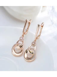 Серьги бижутерия кольца