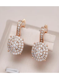 Серьги сверкающие щиты