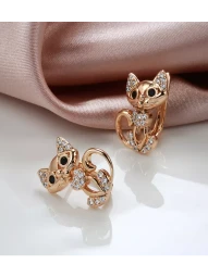Серьги Кошечка