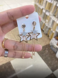 Серьги Звездочки