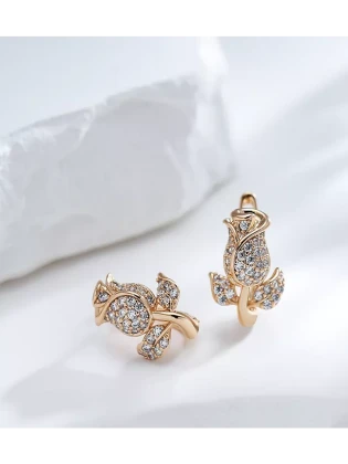 Серьги Розочки