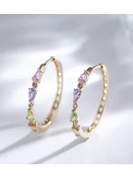 Серьги кольца