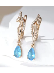 Серьги кошки
