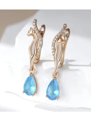 Серьги кошки