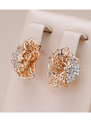 Серьги Излом