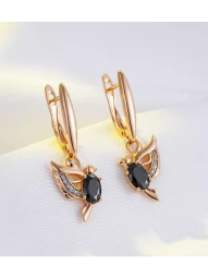 Серьги Птичка