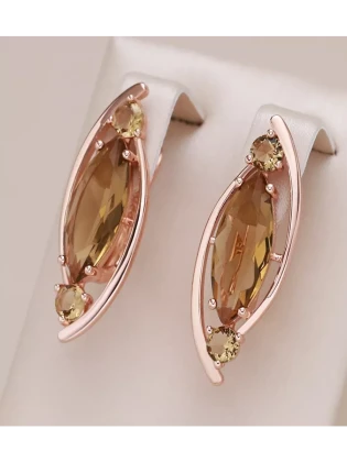 Серьги Красивый Камень