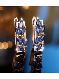 Серьги Синий кайф