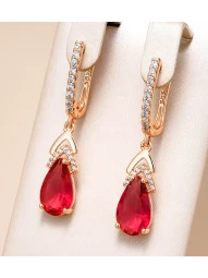 Серьги капельки