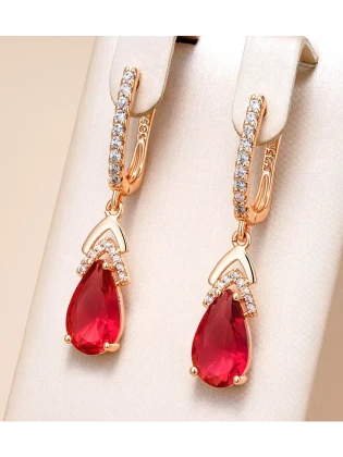Серьги капельки