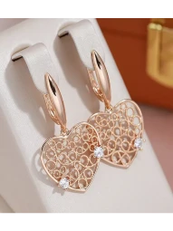 Серьги Полное Сердце